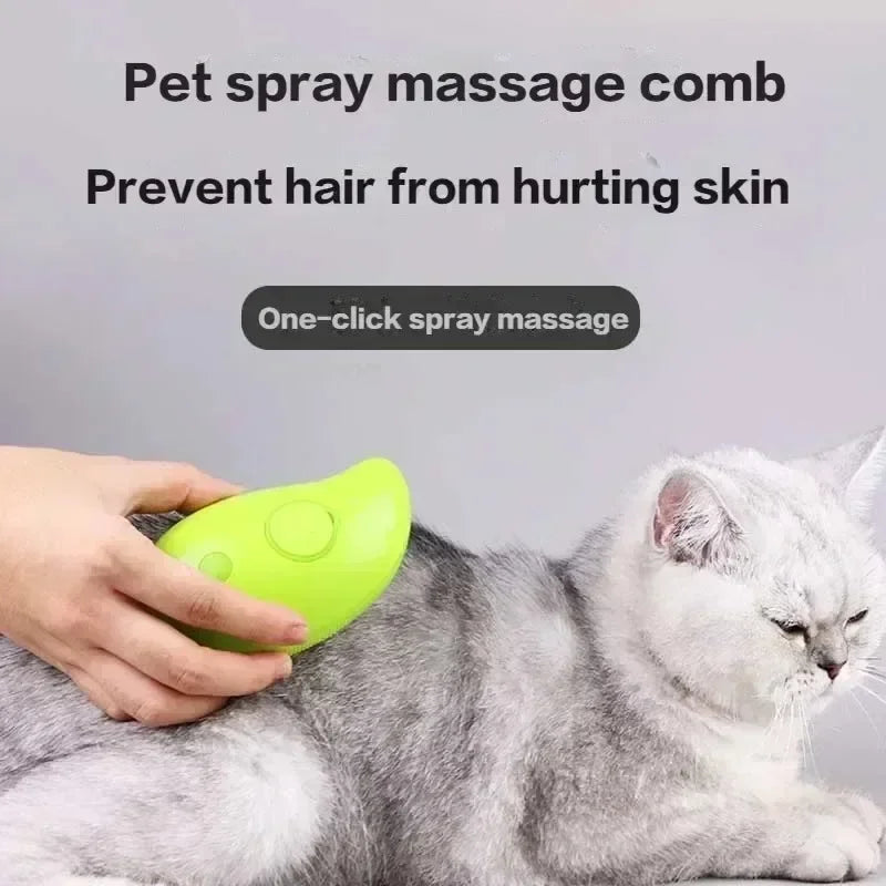 Pet Electric Spray Massage Comb